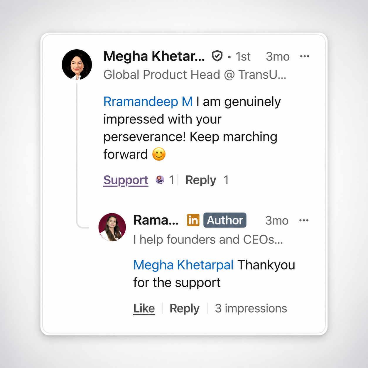 Client testimonial 1